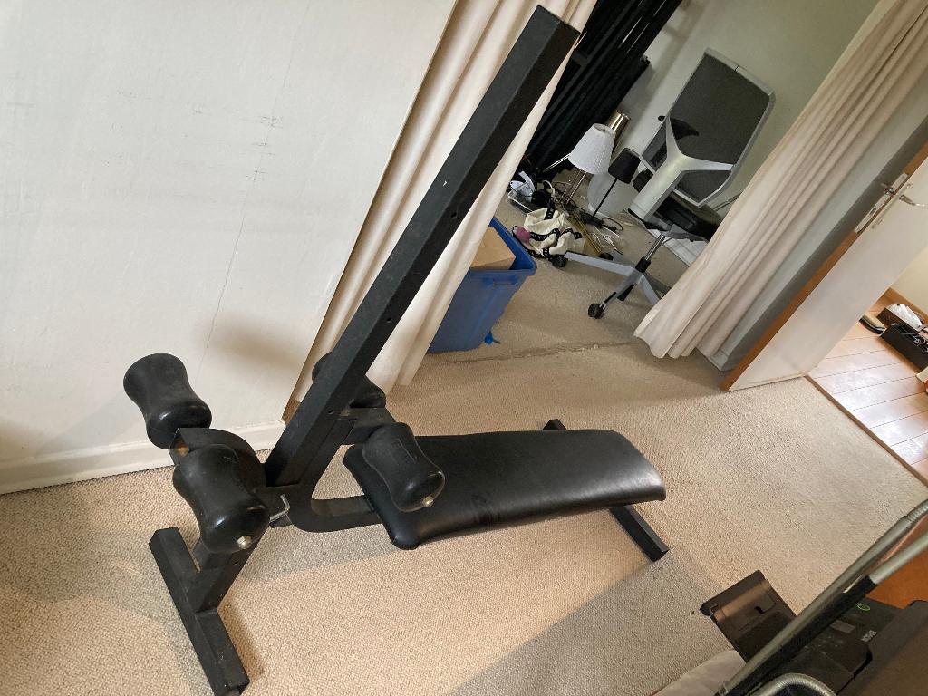 Banc de musculation /réglable, Enlèvement, Utilisé, Pectoraux
