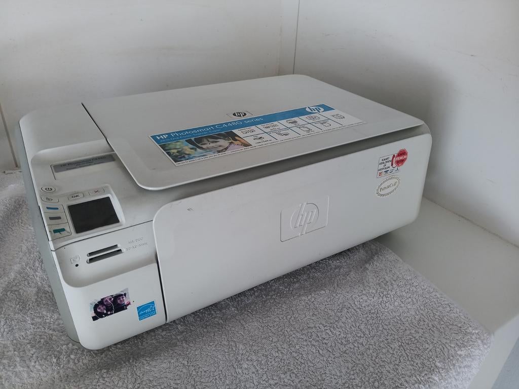 HP Photosmart C4480 All-in-One Printer, Computers en Software, Printers, Ophalen, Kleur printen, Gebruikt, Photosmart C4480