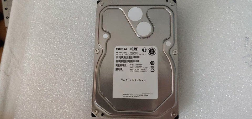 Toshiba 1TB SAS 6GB/s HDD 3,5" Enterprise 100% Health, Computers en Software, Ophalen, Intern, SAS, Server