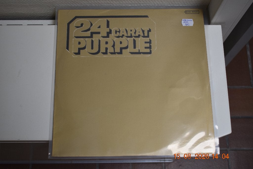 LP : Purple - 24 carat Purple (Hard Rock), Cd's en Dvd's, Vinyl | Hardrock en Metal, LP, Gebruikt, Ophalen of Verzenden, Hardrock
