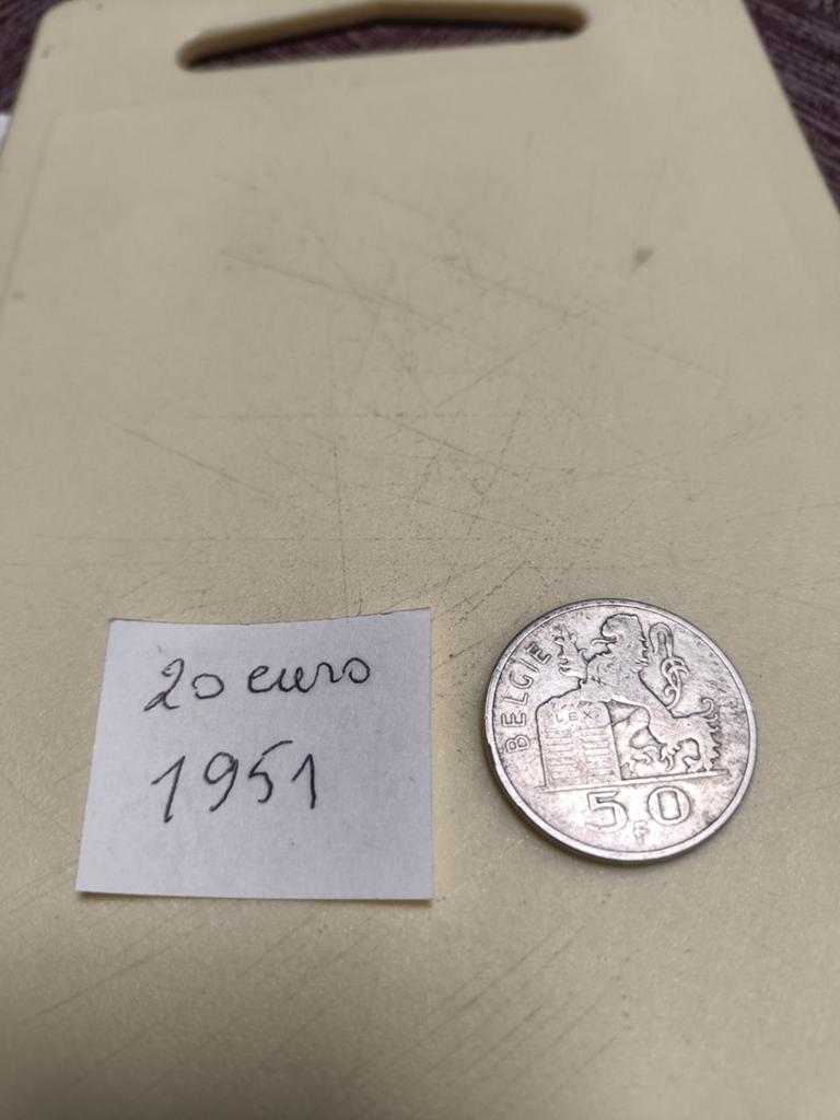 Zilver munt 5 frank Boudewijn 2952, Ophalen, Zilver