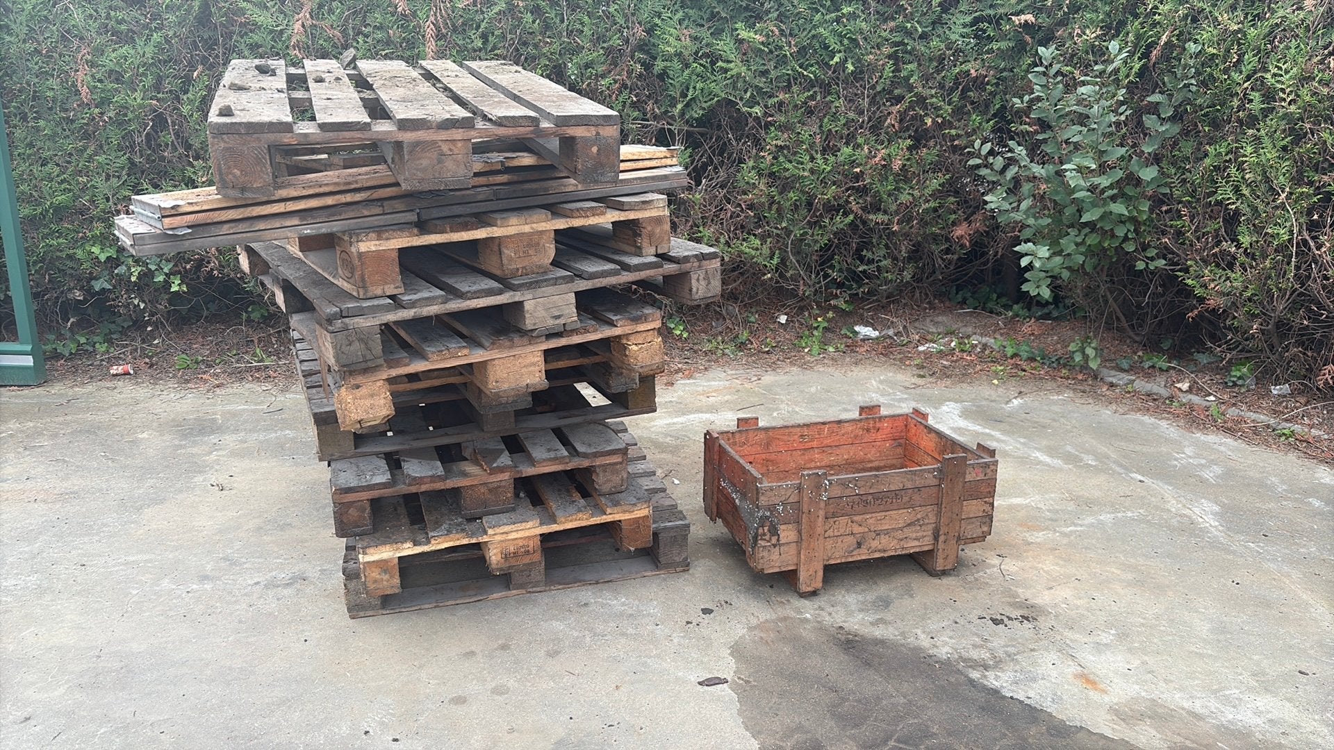 Gratis brandhout, Ophalen