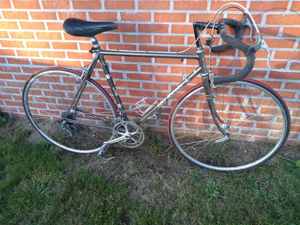 Vintage racefiets Eddy Merckx, Fietsen en Brommers, Gebruikt, Staal, 15 tot 20 versnellingen, Ophalen