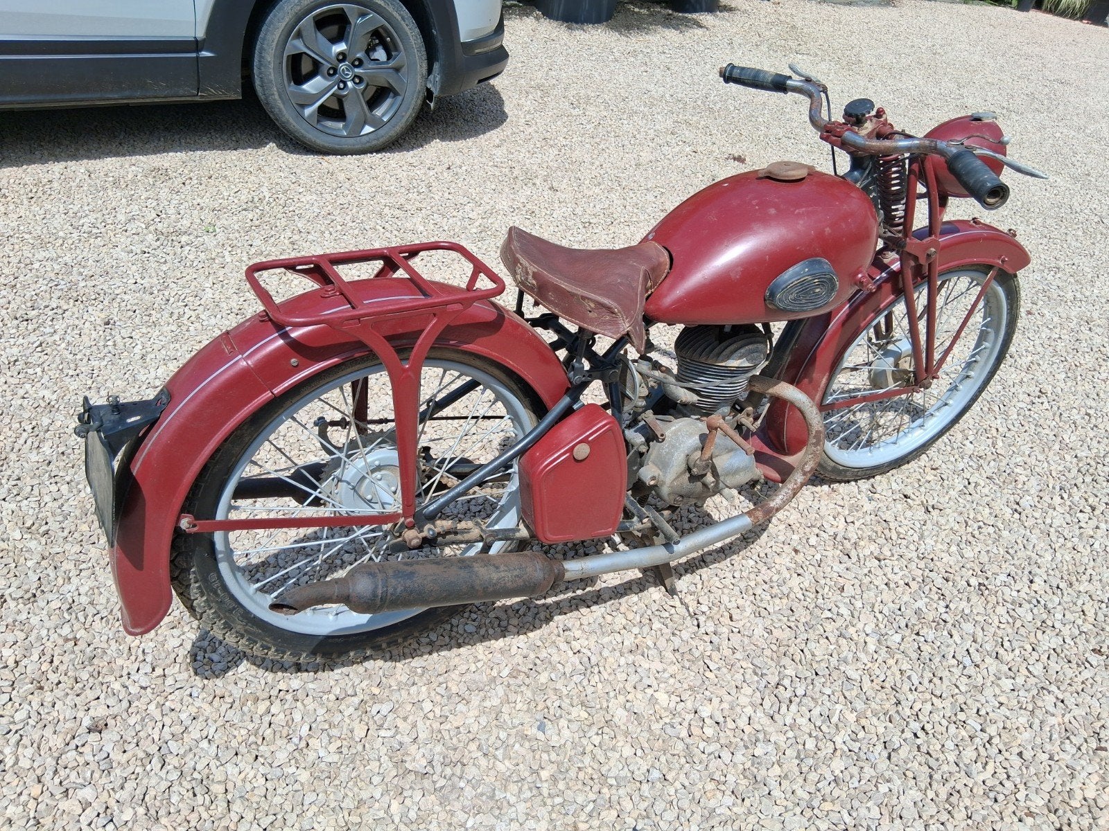 Moto Peugeot Type 55 T55 1949