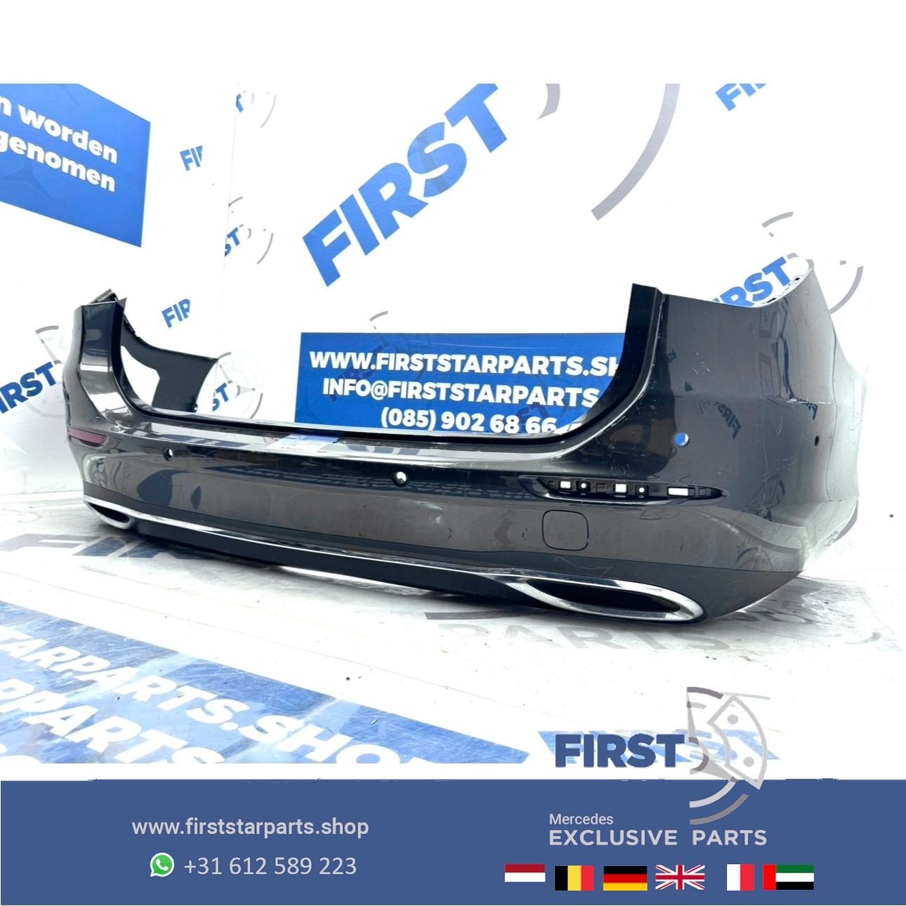 W206 BUMPER 2021-2025 S206 ESTATE ACHTERBUMPER S206 Mercedes, Arrière, Utilisé, -, -