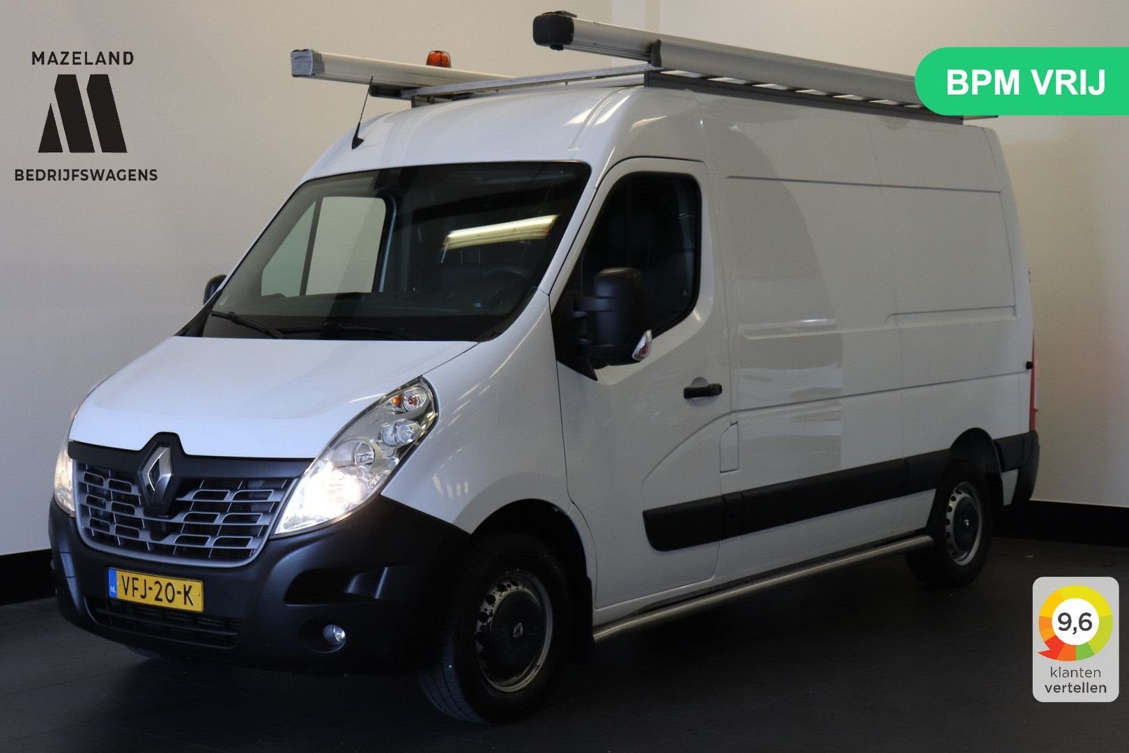 Renault Master 2.3 dCi 130PK L2H2 EURO 6 - Airco - Navi - Cr, 204 g/km, Renault, Wit, Bedrijf
