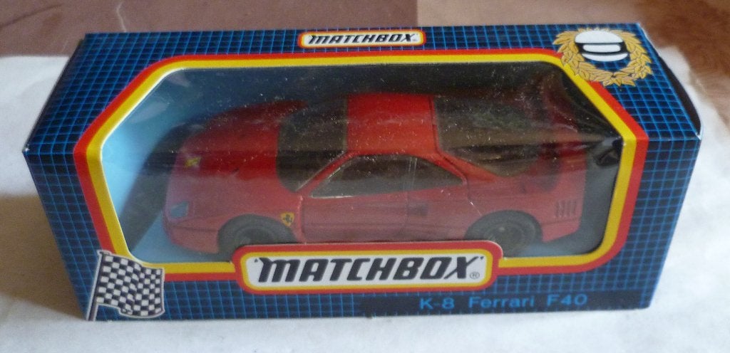 Matchbox Specials Ferrari F40, Hobby en Vrije tijd, Ophalen of Verzenden, Zo goed als nieuw, Auto