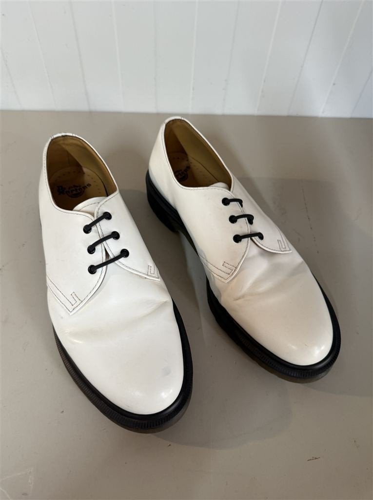 Dr. Martens Witte Leren Schoenen - 1461 Oxford - Maat 43, Vêtements | Hommes, Chaussures, Comme neuf, Enlèvement ou Envoi