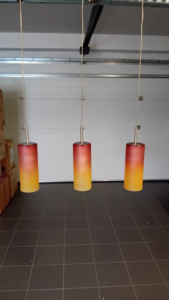 hanglamp, Ophalen, Zo goed als nieuw, Glas