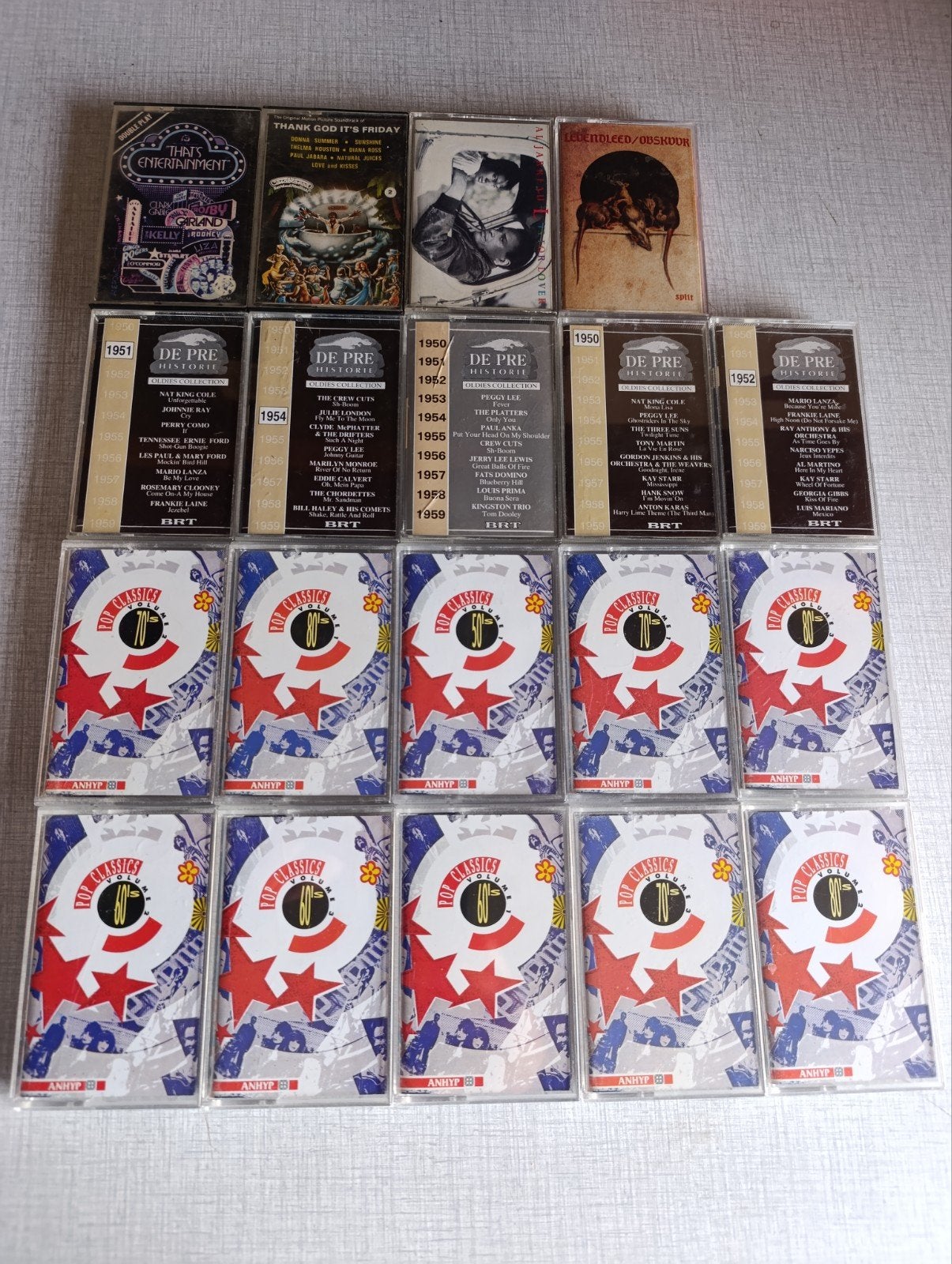 mc cassettes vintage, Ophalen of Verzenden
