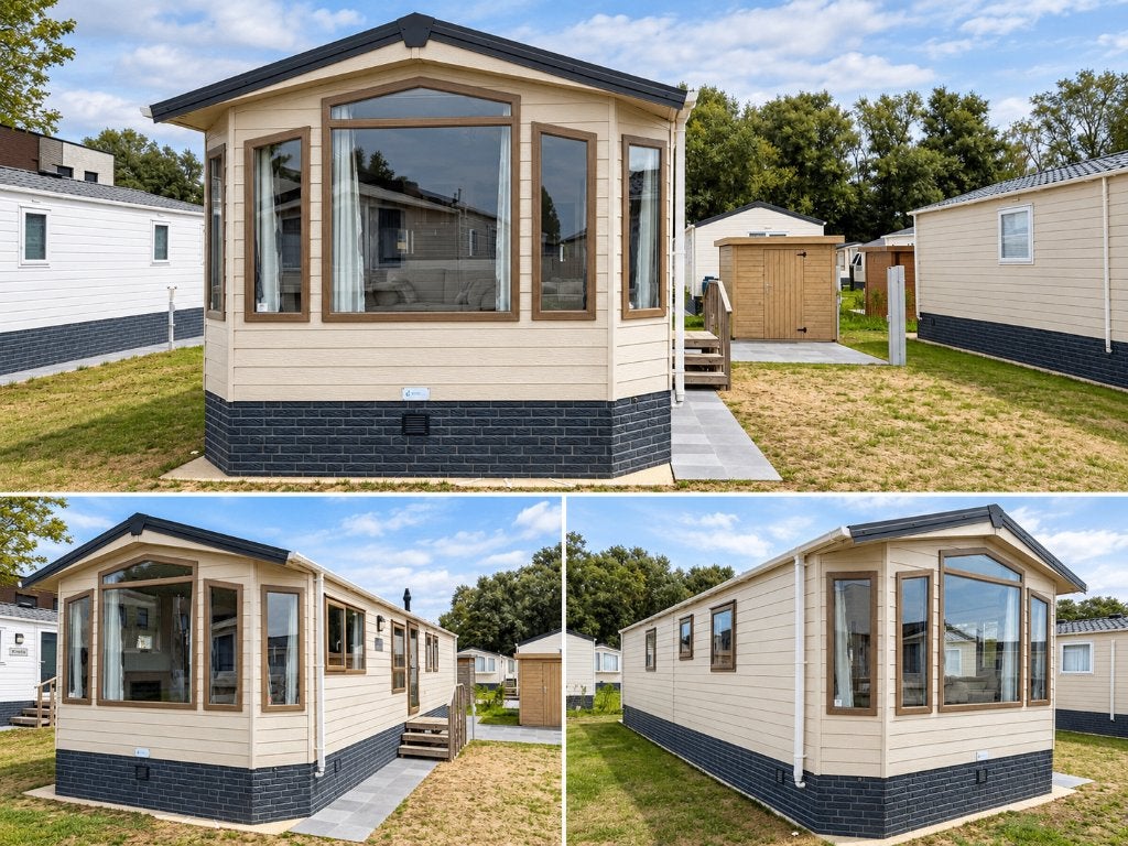 Mobil-home à vendre @Nieuwpoort, Caravanes & Camping, Jusqu'à 6