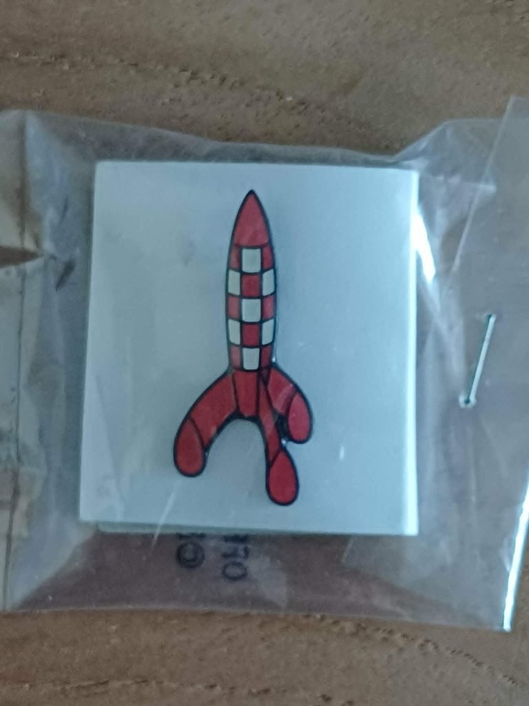 Pin Kuifje-Tintin-Herge -Moulinsart NIEUW ongeopend, Verzamelen, Ophalen, Nieuw, Speldje of Pin