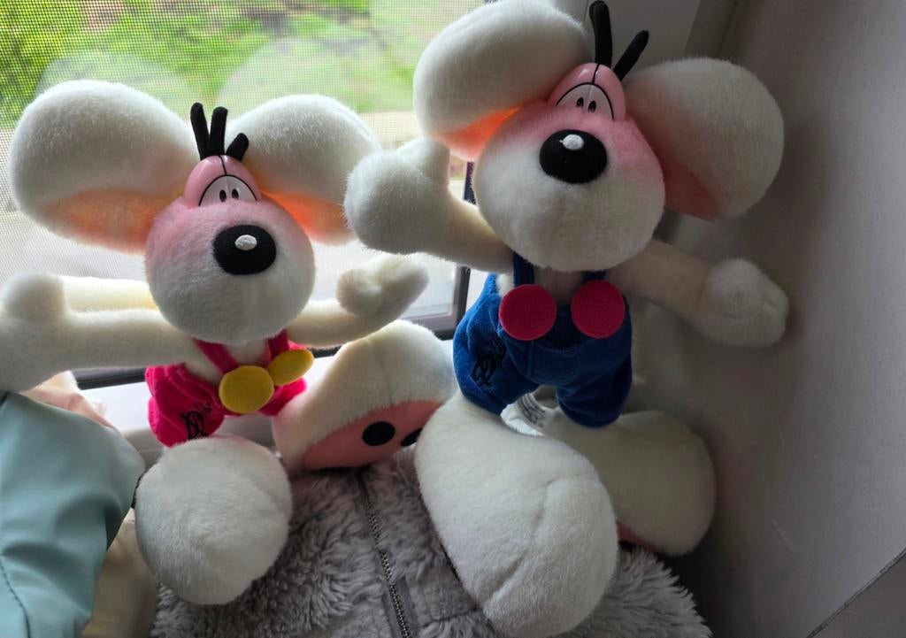 Originele Diddle knuffel jaren 90, Verzamelen, Ophalen, Diddl, Knuffel