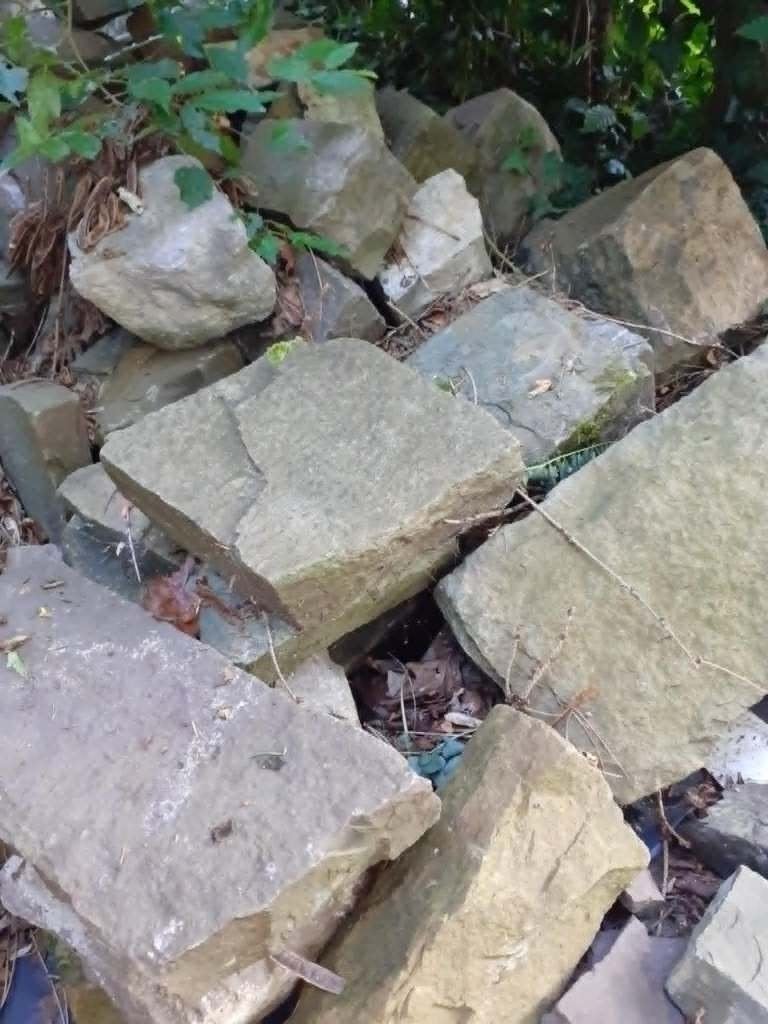 Pierres de grès, Enlèvement, Comme neuf, Pierres naturelles