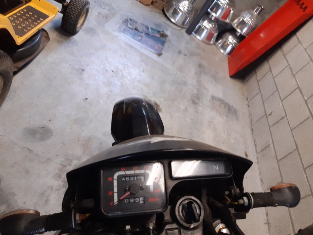 Honda xr125, Ophalen, Gebruikt