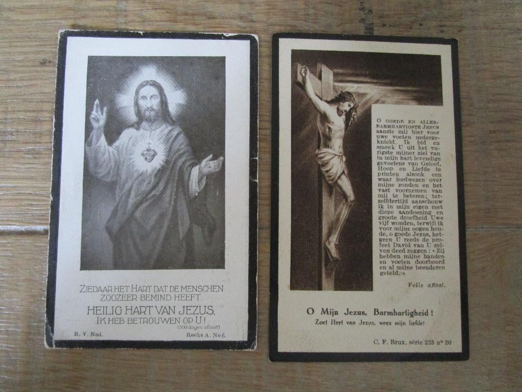 25 doodsprentjes overleden 1930 - 1939, Verzamelen, Bidprentjes en Rouwkaarten, Ophalen of Verzenden, Rouwkaart