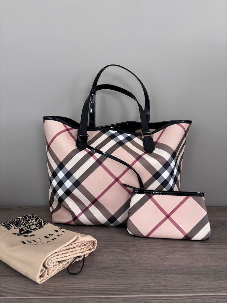 Burberry shopper vintage, Ophalen, Zo goed als nieuw