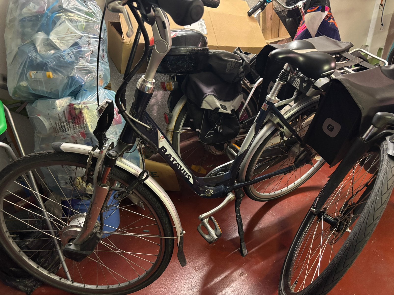 Fiets, Ophalen
