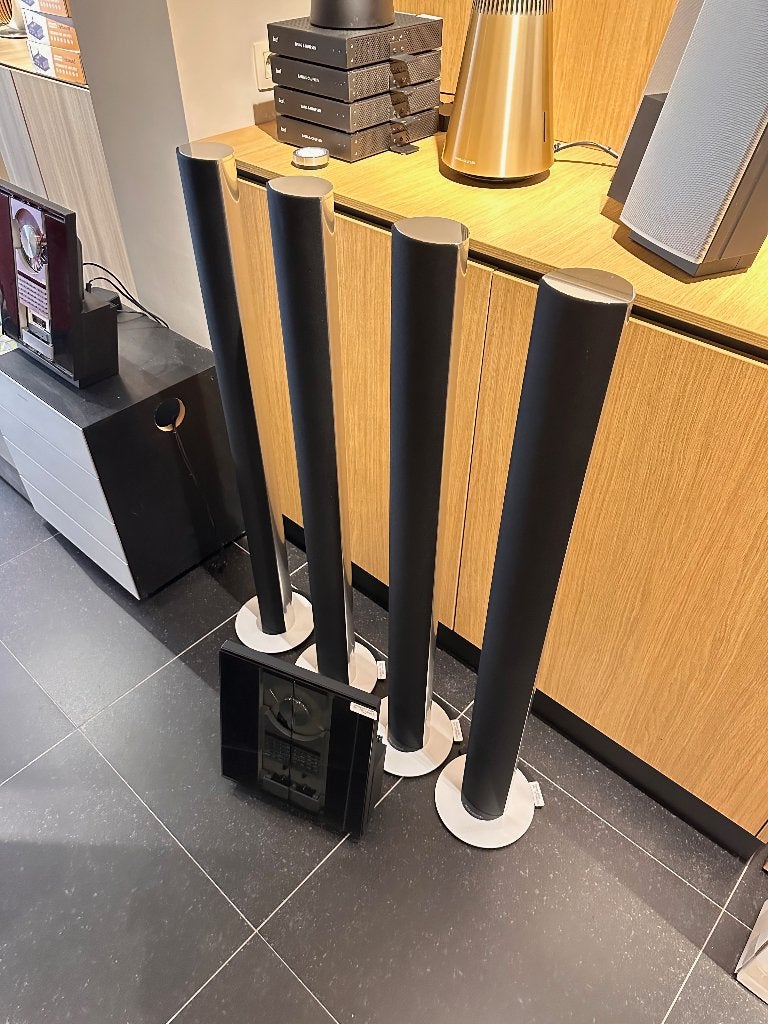Bang & Olufsen BS2500 + 2 paar Beolab 6000 Silver Beo4 - B&O, Info@bang-olufsen.dk, Deck cassettes ou Lecteur-enregistreur de cassettes