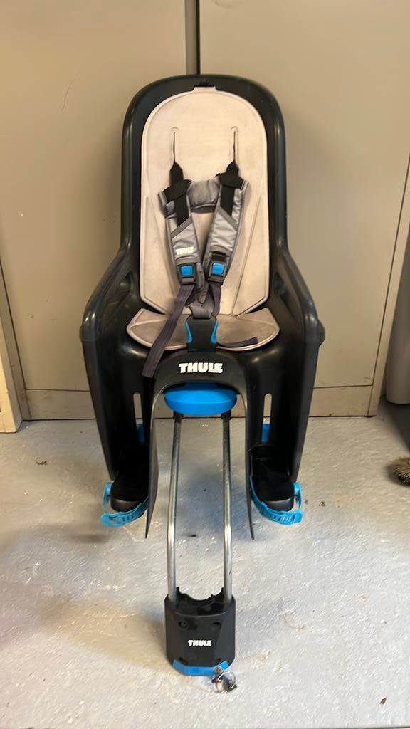 Thule RideAlong fietszitje fietsstoel, Fietsen en Brommers, Fietsaccessoires | Fietsstoeltjes, Ophalen, Gebruikt, Achterzitje