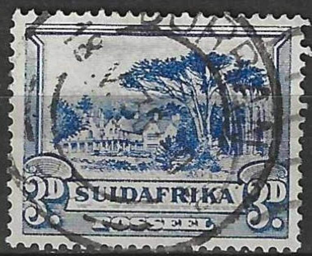 Afrique du Sud 1933 - Yvert 63 - Groote Schuur (ST), Envoi, Afrique du Sud, Affranchi