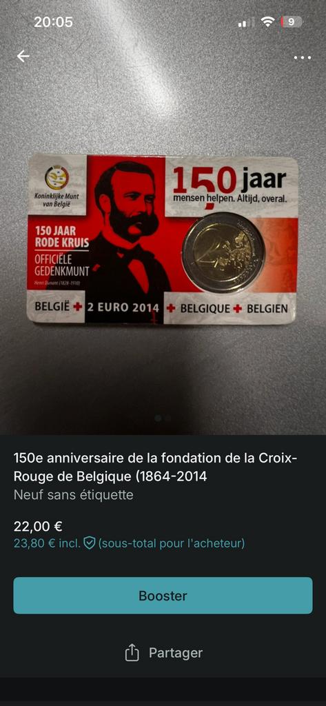 Pieces euro, Enlèvement ou Envoi