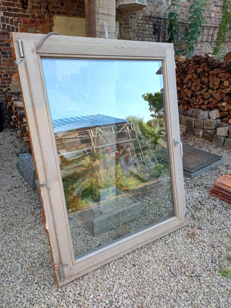 Fenêtres en bois Western Red Cedar, Double vitrage, Fenêtre de façade ou Vitre, Enlèvement, Utilisé