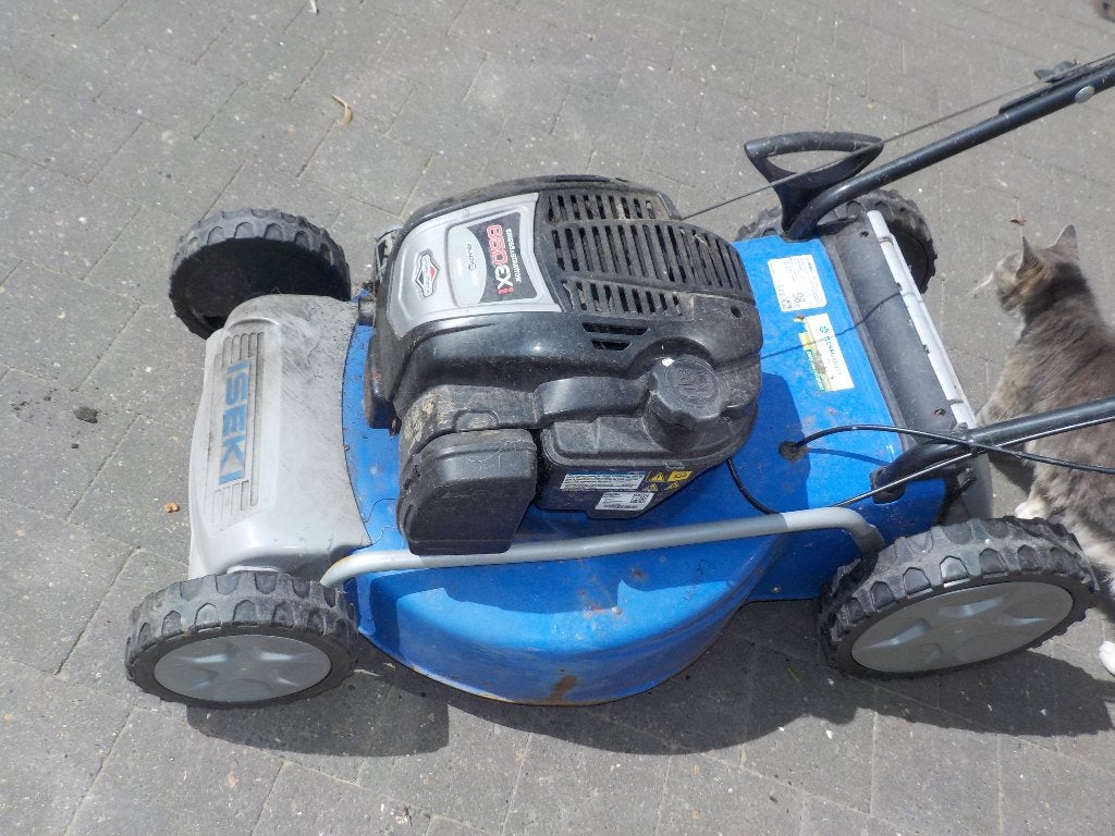 Grasmaaier Iseki voor opmaak / onderdelen, Jardin & Terrasse, Enlèvement, Bac de ramassage