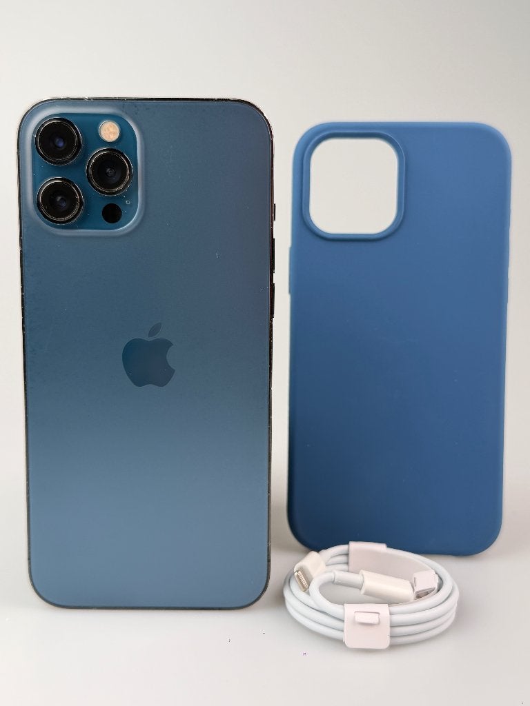 iPhone 12 Max, 128 Go, batterie neuve, bleu, 128 GB, Enlèvement ou Envoi, Sans abonnement, Sans simlock