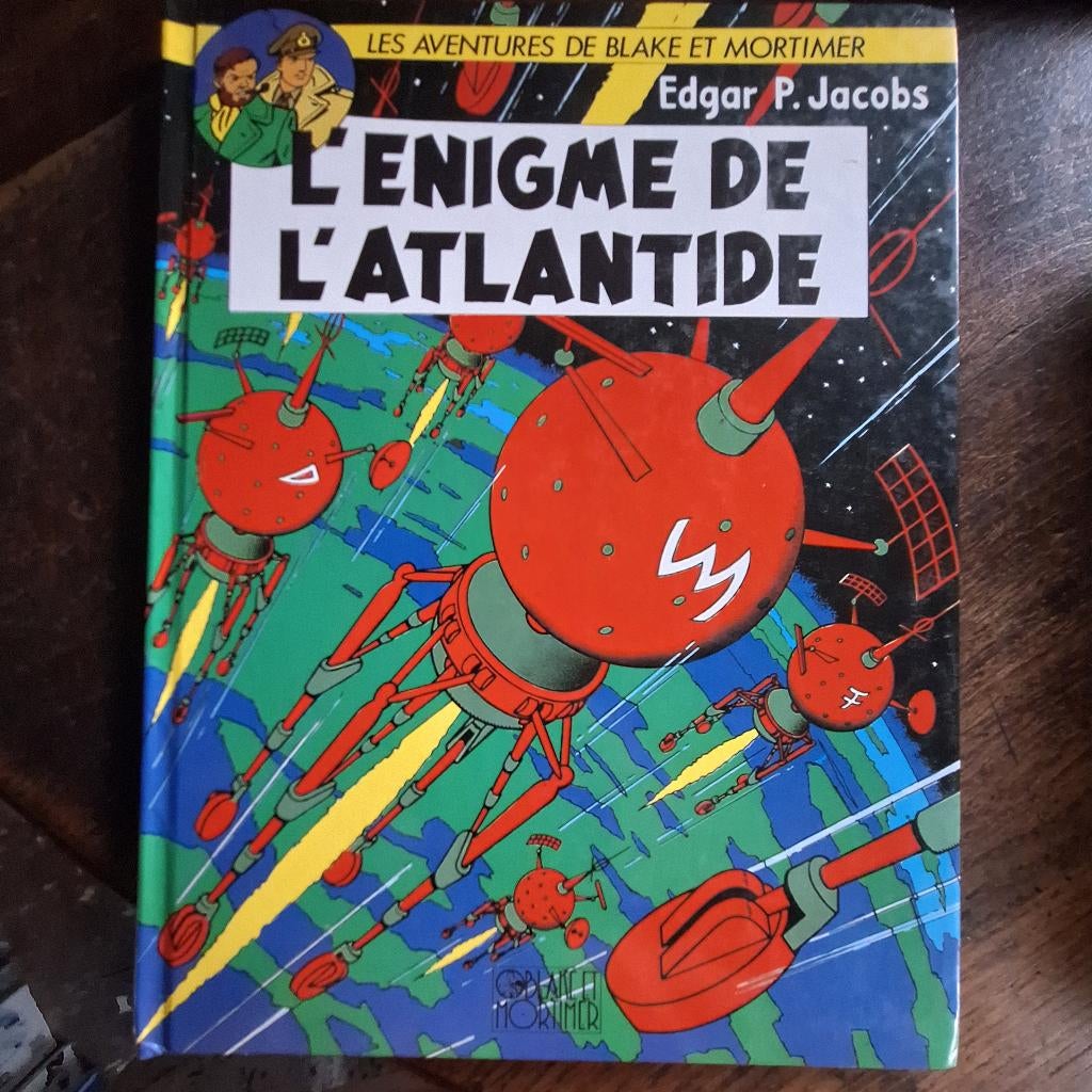 l'énigme de l'atlantide  e.jacobs pub citroen, Une BD, Utilisé, Edgard p.jacobs, Envoi
