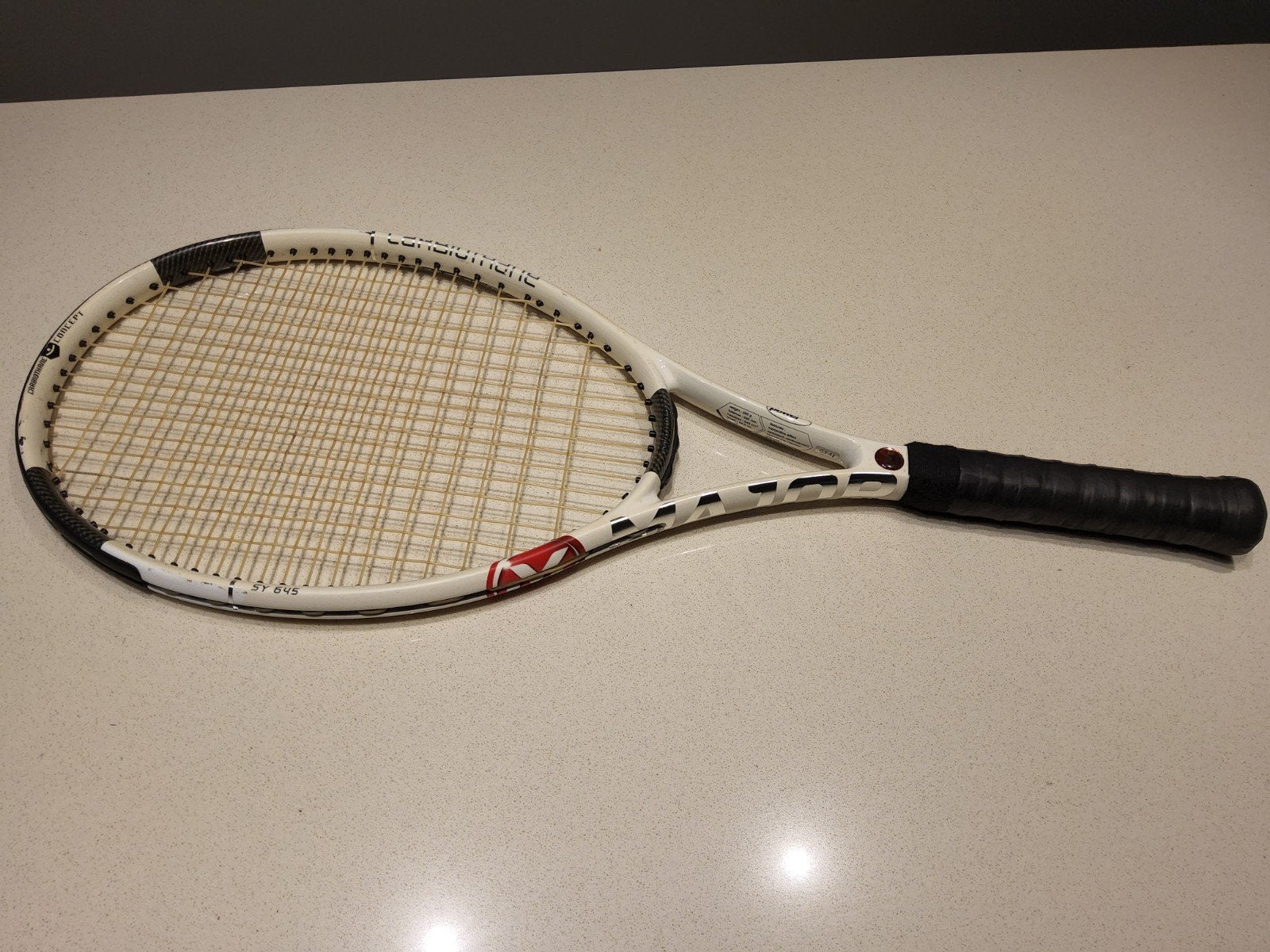 Tennisracket  X-One carbiothane, Ophalen