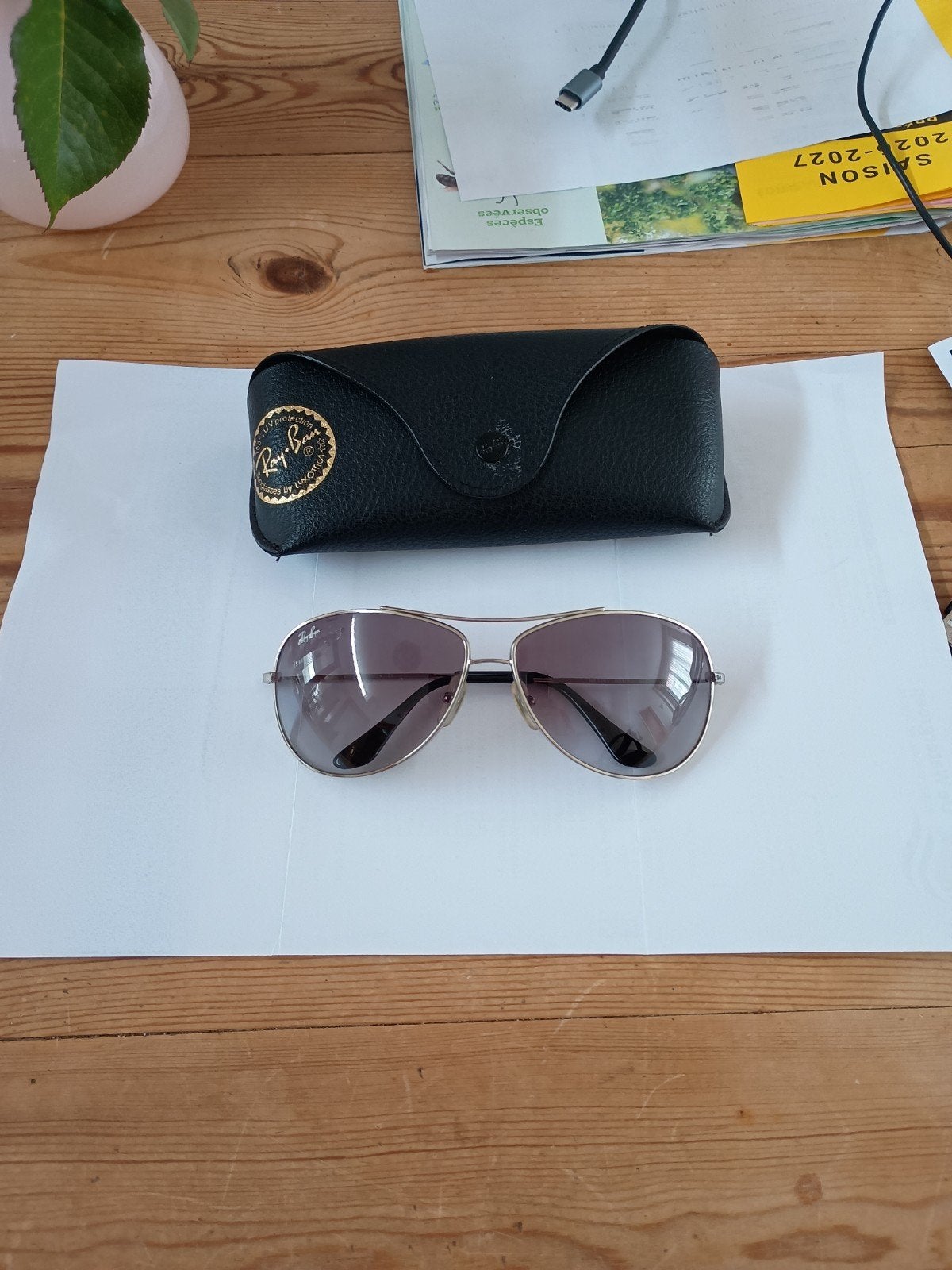 Ray Ban RB3293 63013 003/8g lunettes de soleil, Enlèvement ou Envoi, Lunettes