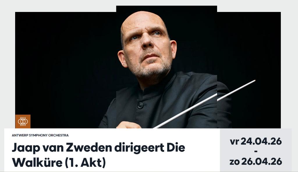 Jaap van Zweden dirigeert die Walküre, Tickets en Kaartjes, Concerten | Klassiek, Twee personen, April, Instrumentaal