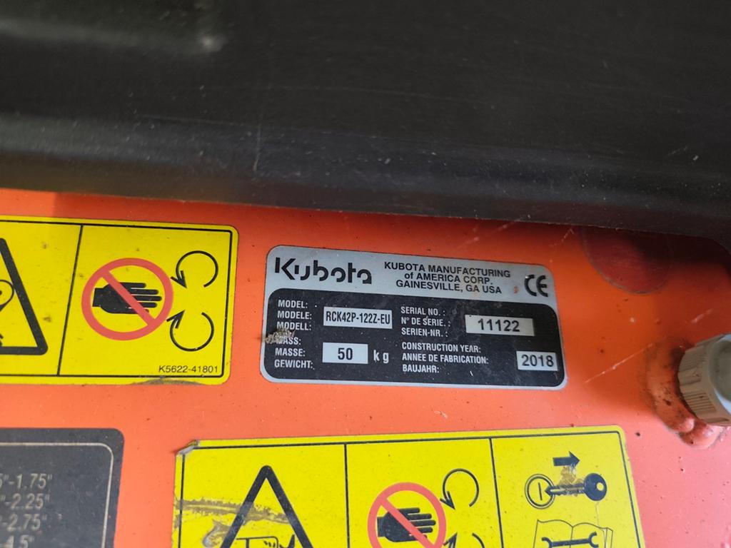 Kubota zitmaaier, Tuin en Terras, Zitmaaiers, Ophalen