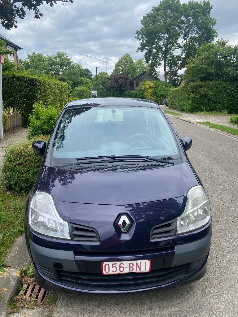Renault, Auto's, Renault, Particulier, Benzine, Euro 4, Berline, 5 deurs, Handgeschakeld, Blauw, Grijs, Stof, Voorwielaandrijving