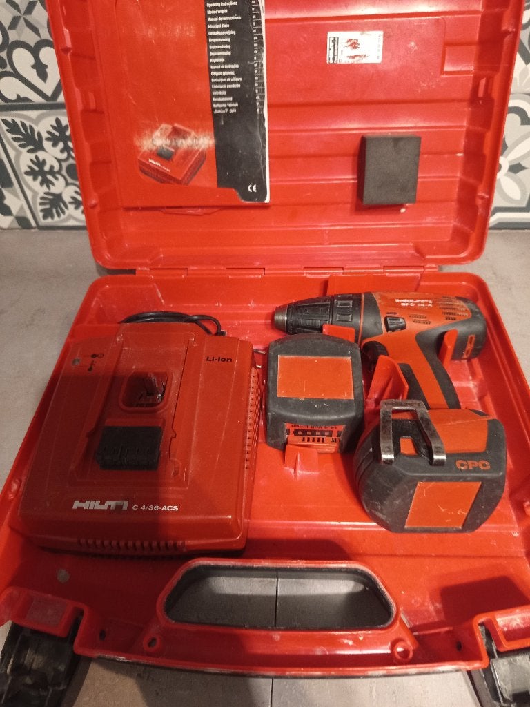 Hilti visseuse SFC 14-A avec chargeur et batterie, Enlèvement, Utilisé, Hilti