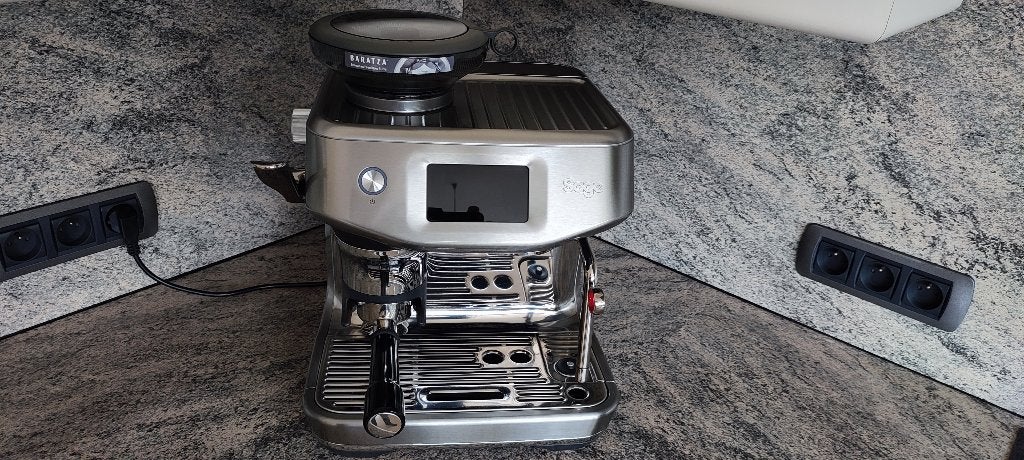 Sage barista touch impress Baratza! Nieuwstaat, Elektronische apparatuur, Ophalen, Afneembaar waterreservoir, Espresso apparaat