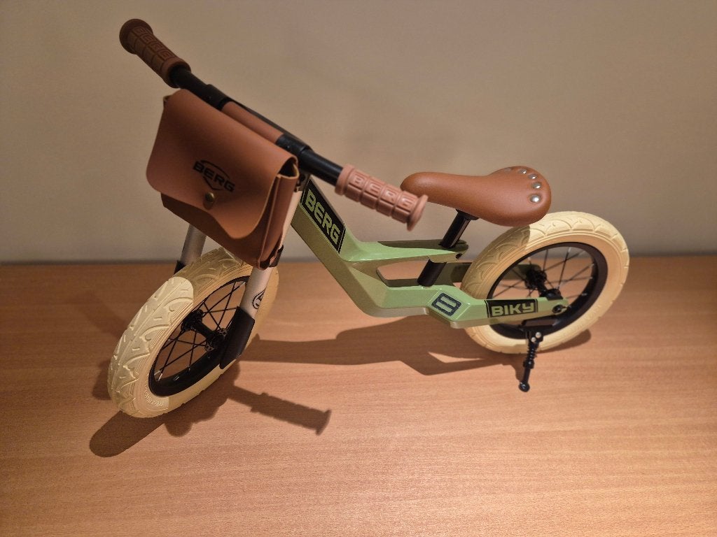 BERG Biky Retro loopfiets Groen + Standaard – ongebruikt, Kinderen en Baby's, Ophalen, Nieuw, Loopfiets