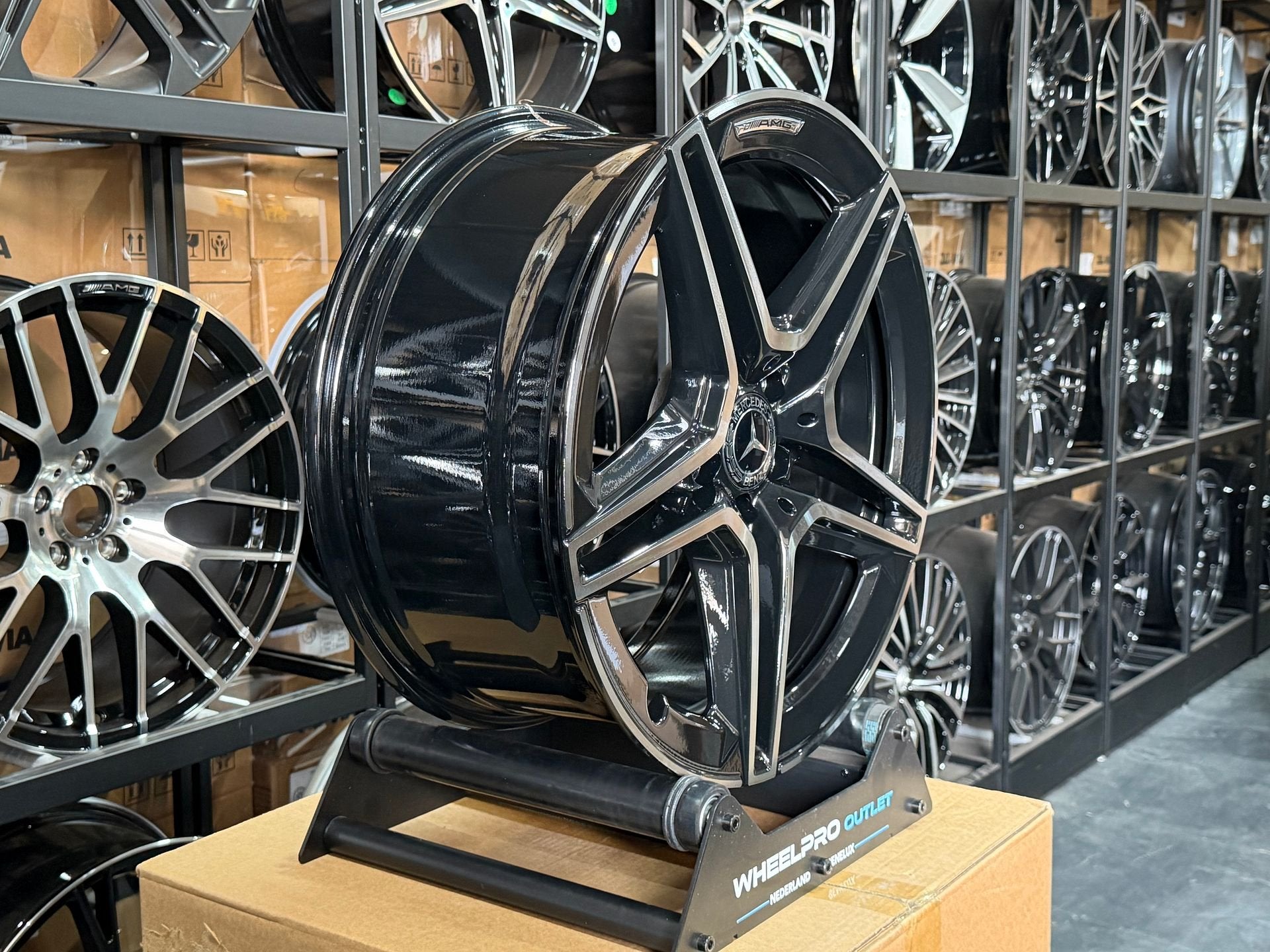 19'' Mercedes AMG Look velgen A B C E CLA V GLA Klasse, Auto-onderdelen, Velg(en), -, -, Nieuw