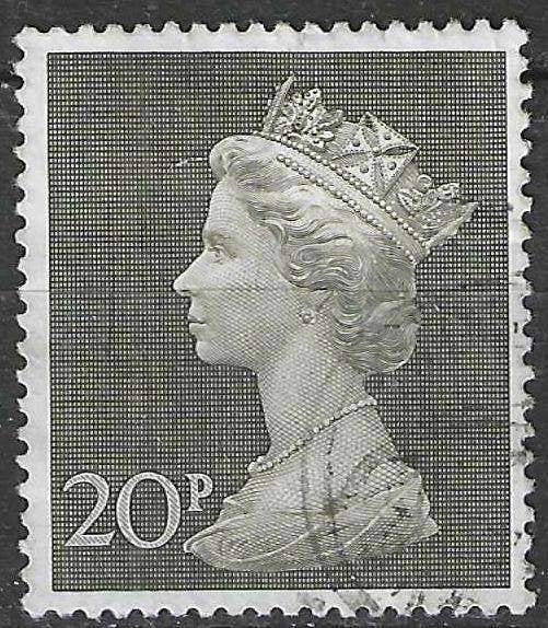 Grande-Bretagne 1970-1980 - Yvert 619 - Elisabeth II (ST), Timbres & Monnaies, Envoi, Affranchi