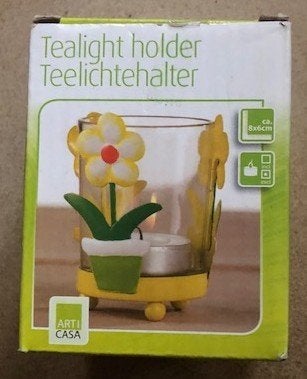 theelichthouder LED 7.5x5 cm,nieuw !, Diversen, Kerst, Ophalen of Verzenden, Nieuw