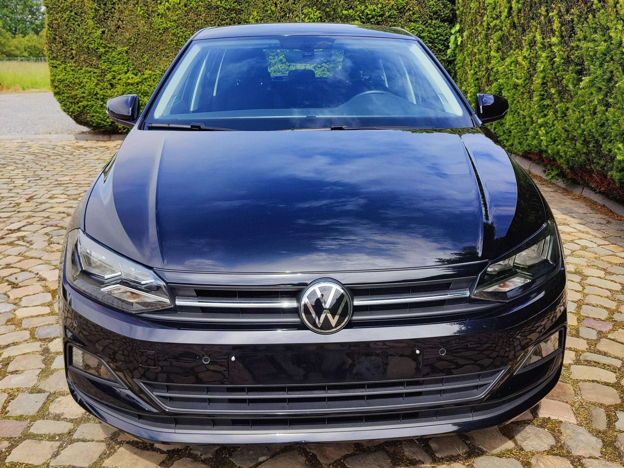 Volkswagen Polo Polo 1.0i United (bj 2022), Auto's, Voorwielaandrijving, Stof, Gebruikt, Zwart