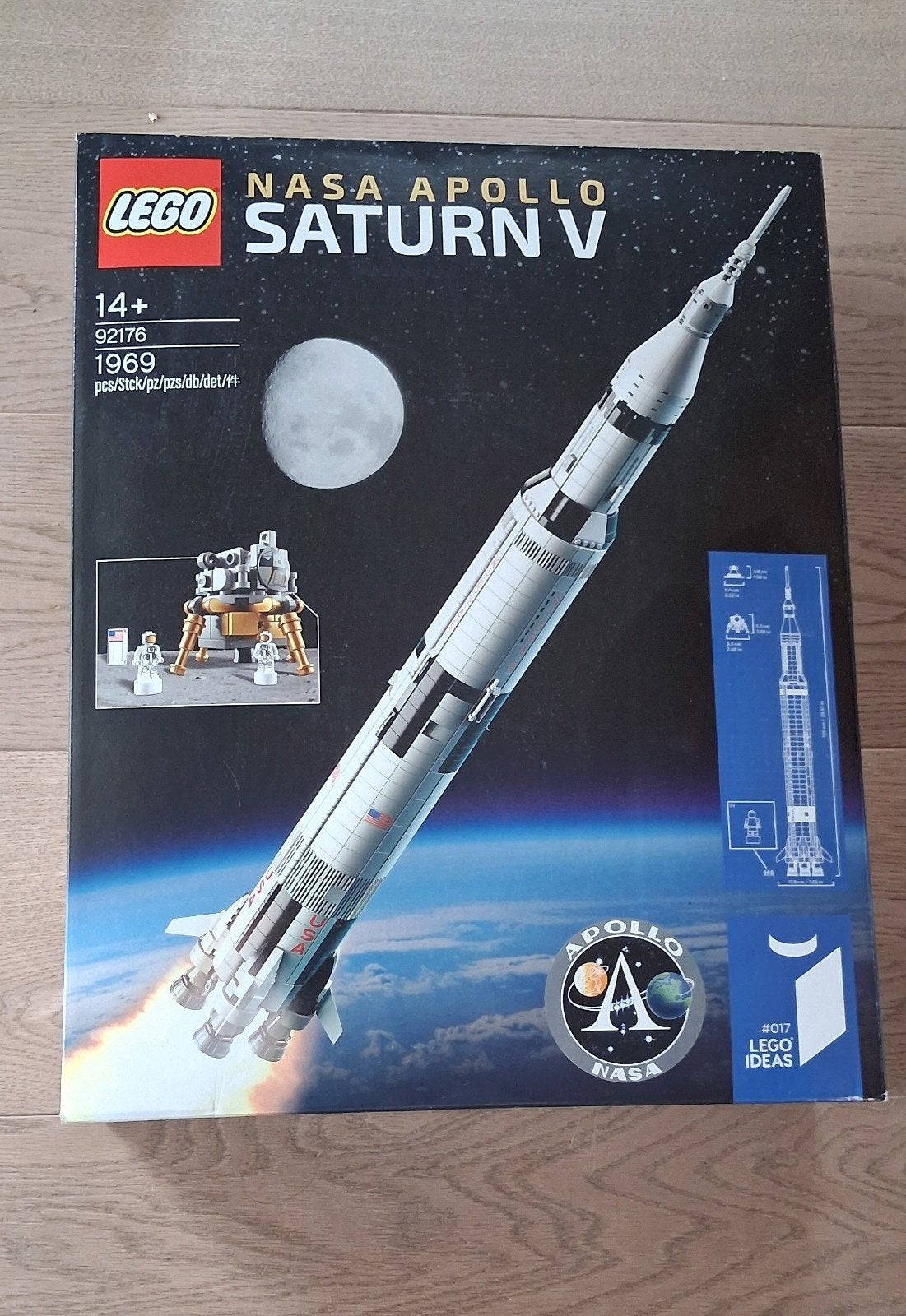 Lego Ideas 92176 : NASA Apollo Saturn V, Lego, Nieuw, Ophalen of Verzenden, Ideas