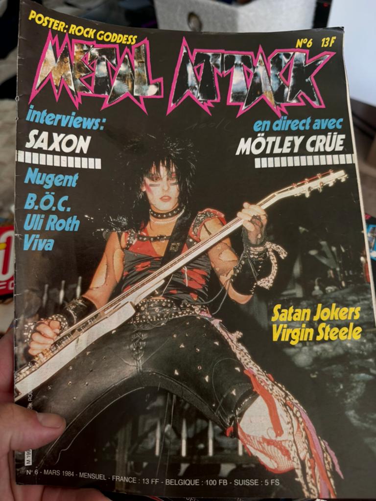 Metal attack magazine, Enlèvement ou Envoi, Comme neuf