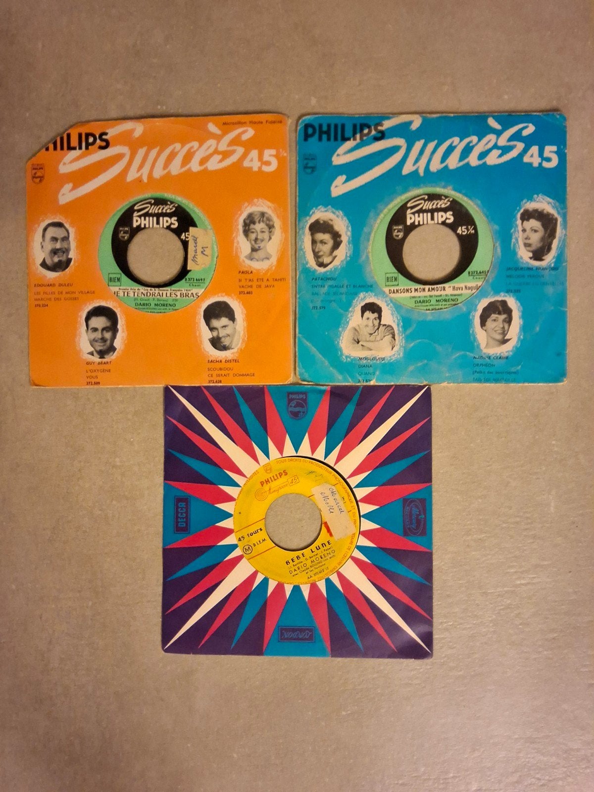 Dario Moreno, Cd's en Dvd's, Vinyl Singles, Ophalen of Verzenden, Gebruikt, Wereldmuziek