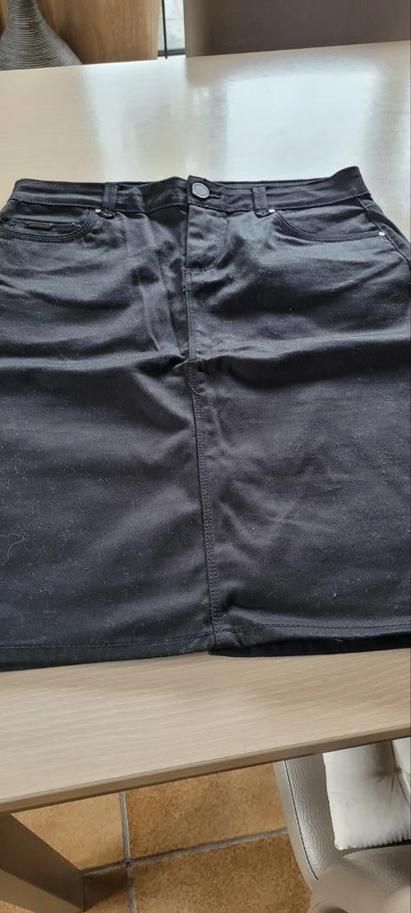 Zwart jeansrokje maat 36 merk Zara, Ophalen of Verzenden, Maat 36 (S), Zwart