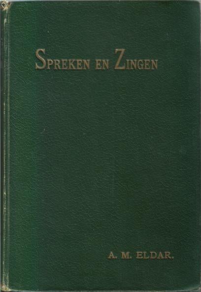 (z4) Spreken en zingen, Boeken, Muziek, Verzenden, Gelezen