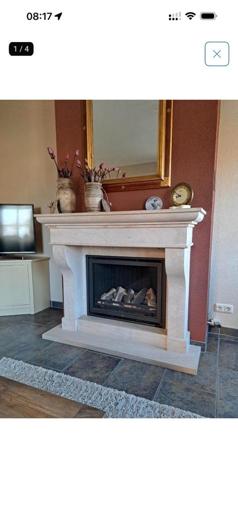 Foyer au gaz, Maison & Meubles, Cheminées, Enlèvement, Utilisé
