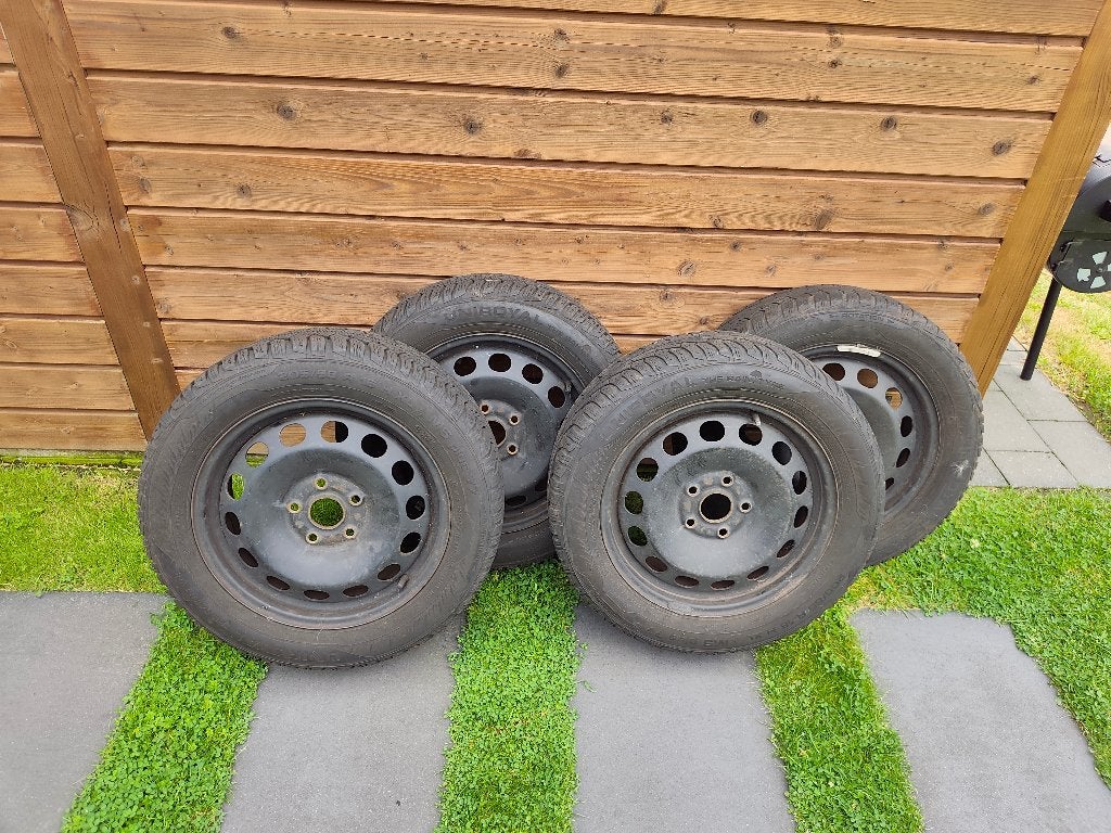 Velgen met winterbanden, Auto-onderdelen, Banden en Velgen, Ophalen, Gebruikt, Velg(en), 16 inch