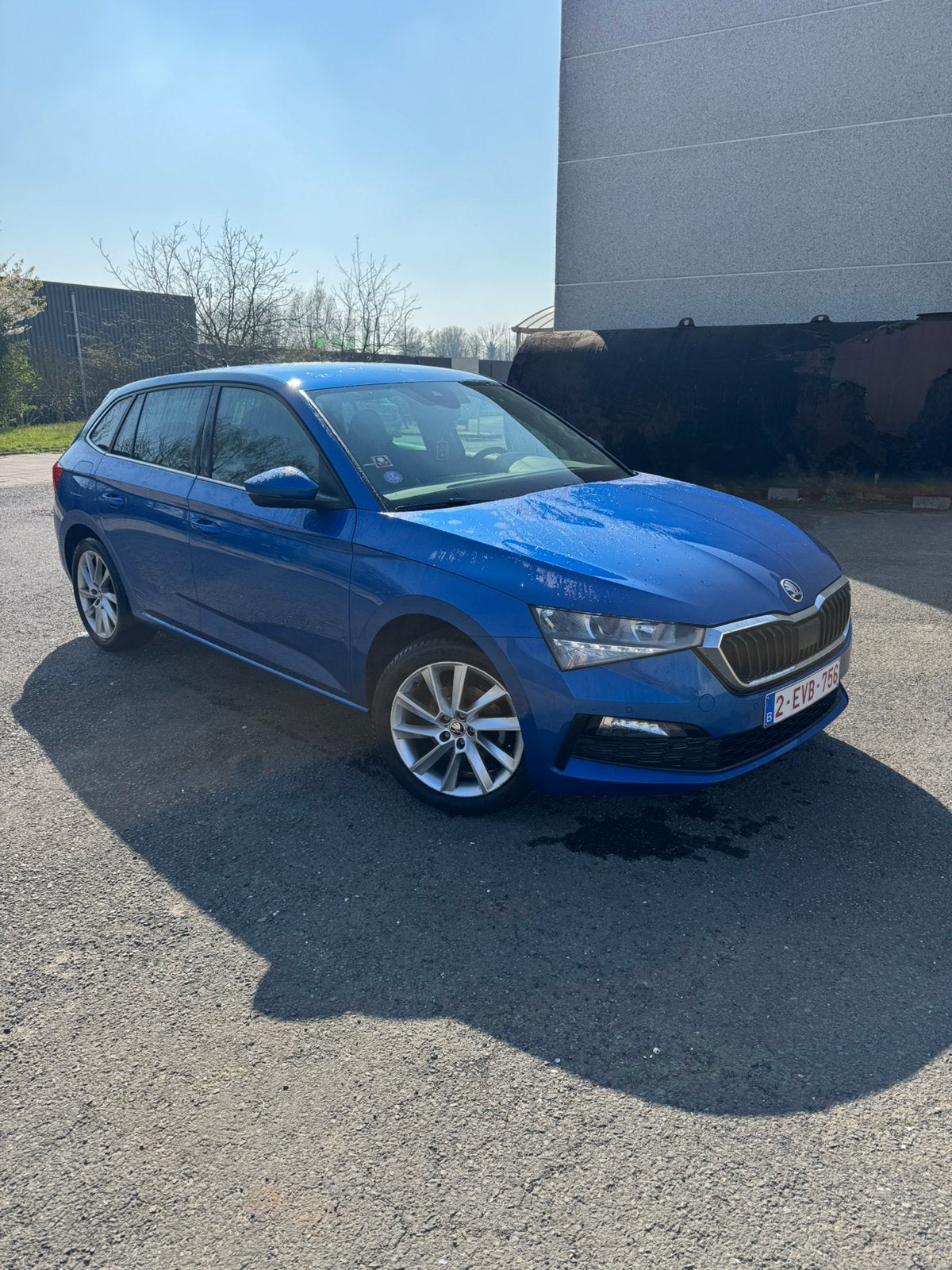 Skoda Scala 2023 1.0 TSI / Eerste Eigenaar, Auto's, Voorwielaandrijving, Euro 6, Bluetooth, Blauw